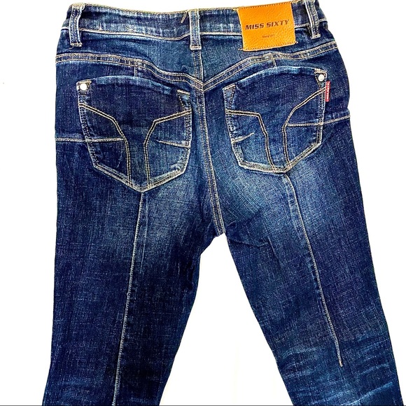Miss Sixty My Magic Cropped Jeans 26 - Picture 4 of 6